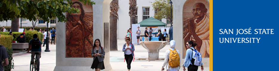 San Jose State University banner